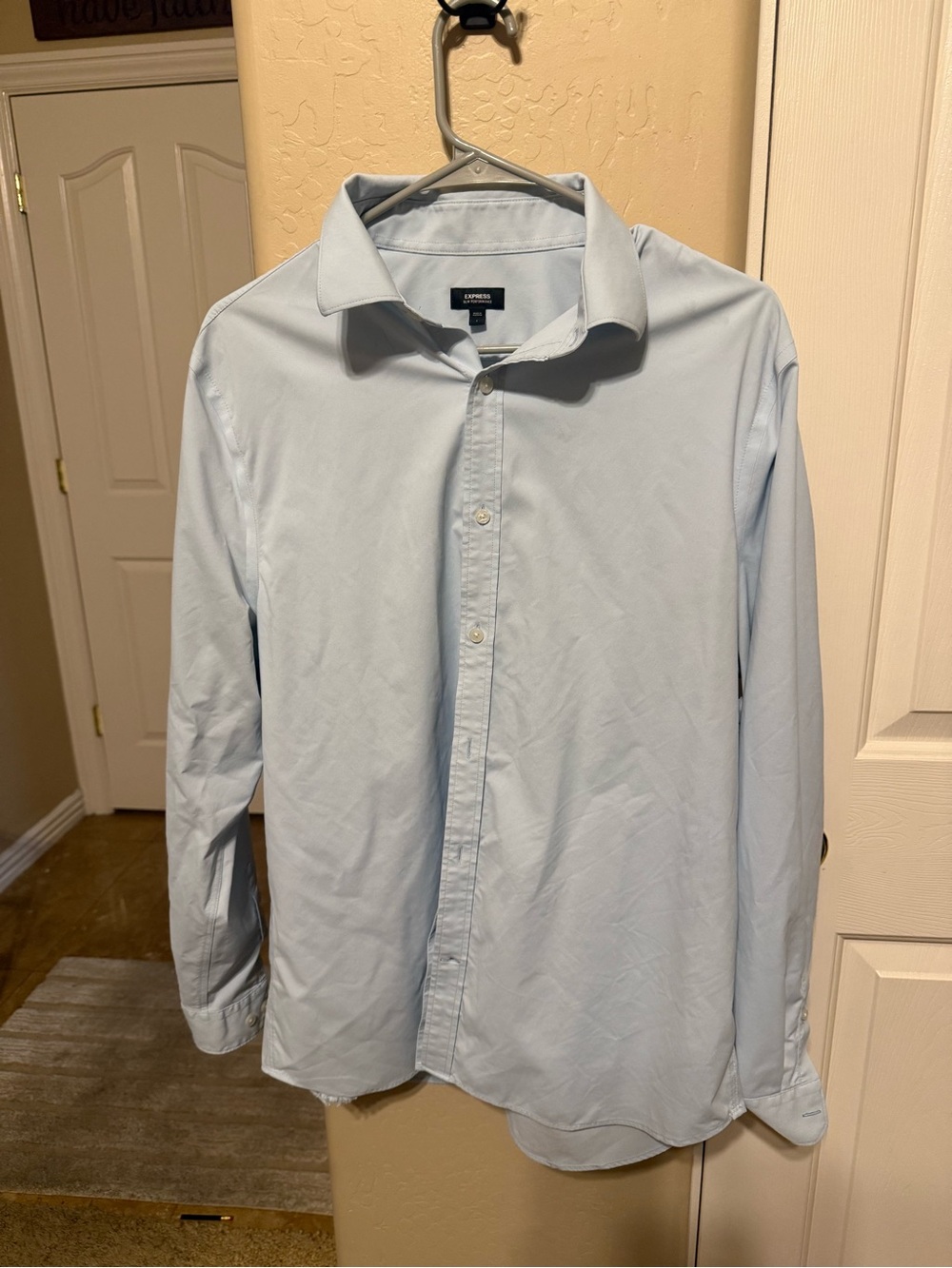 Pale Blue Men's Dress Shirt